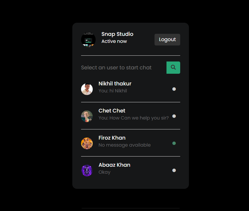 Chat Application Image